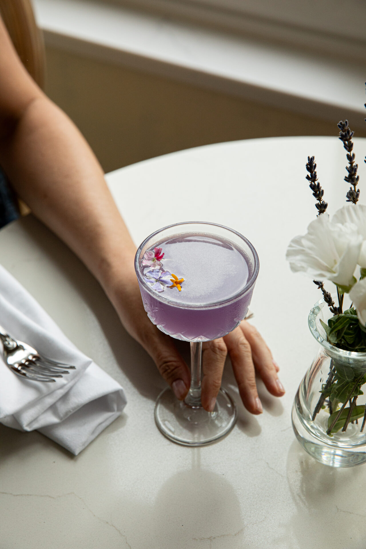 La Cave Belle Fleur cocktail 