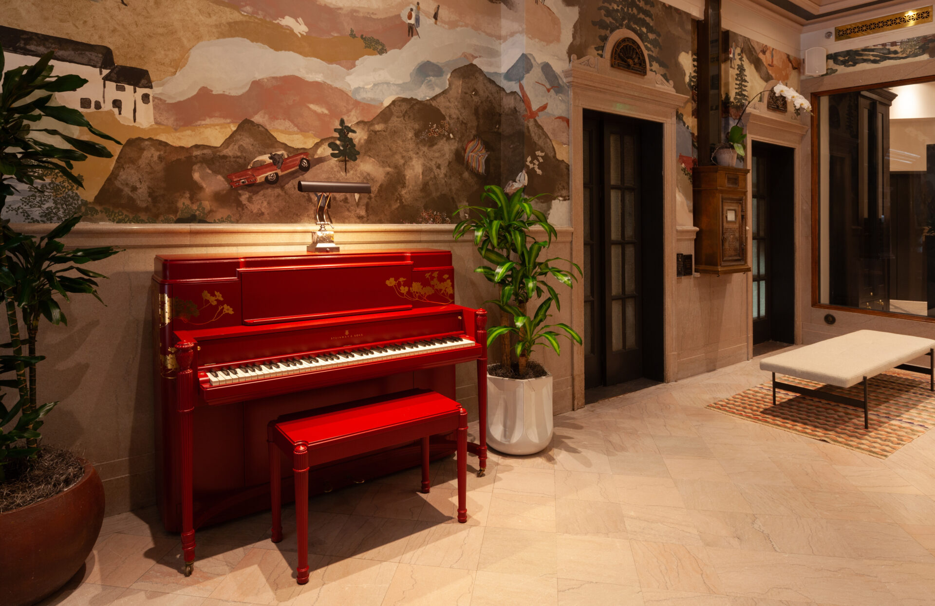 FLAT Lobby Piano Photo by Dony Dawson