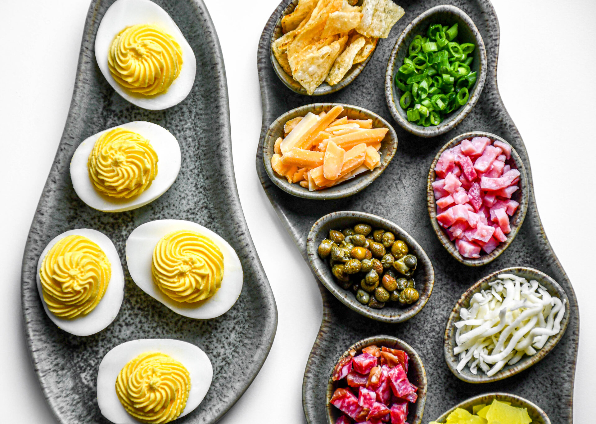Toppings Deviled Eggs