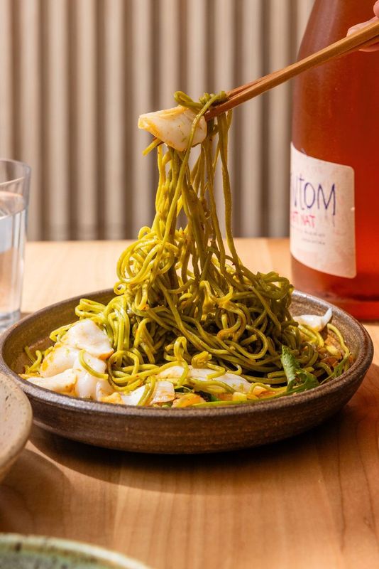 Noodles at Coro Restaurant in Orlando, Florida