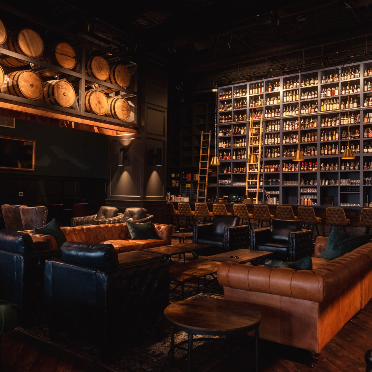 Tavern-like interior of Watch Hill Proper in Prospect, Kentucky