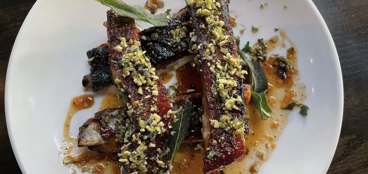 maple bourbon ribs