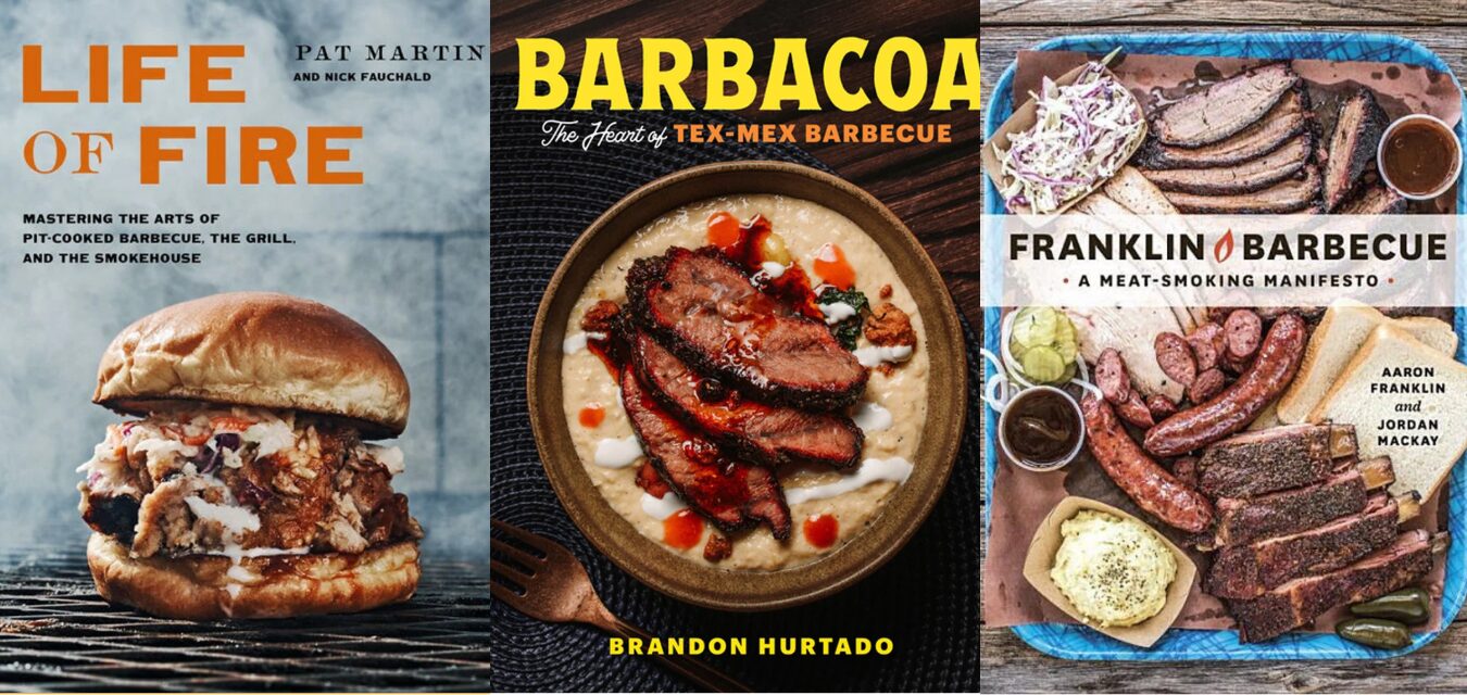 3 of 7 barbecue cookbooks
