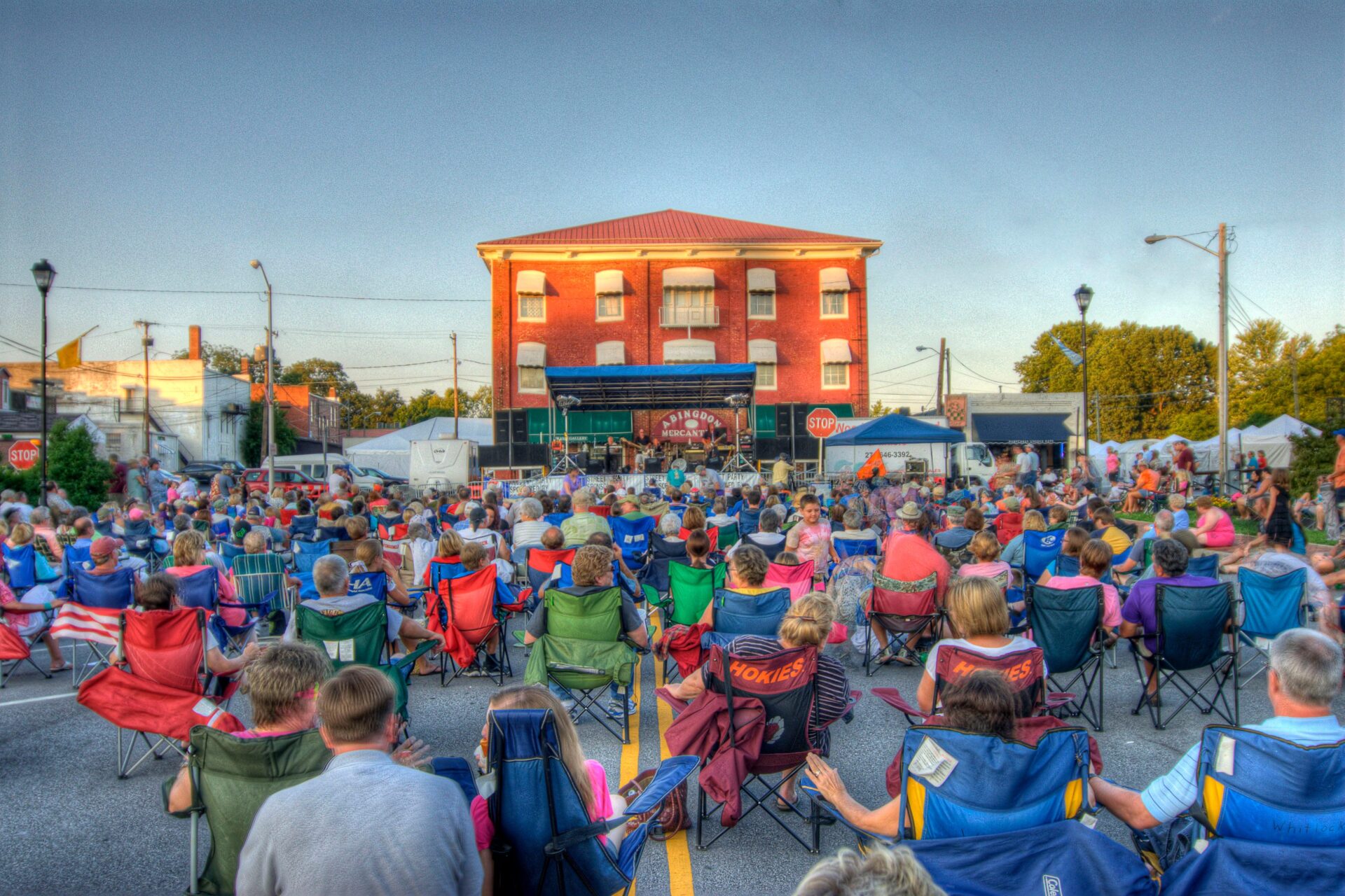 Street Dance Party at the Virginia Highlands Festival in Abingdon, VA