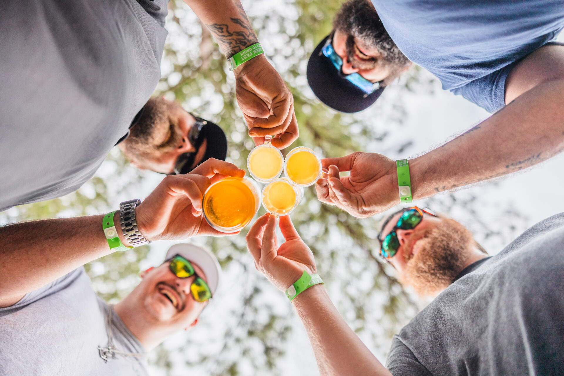 Cheers at the MFGB Beer Fest