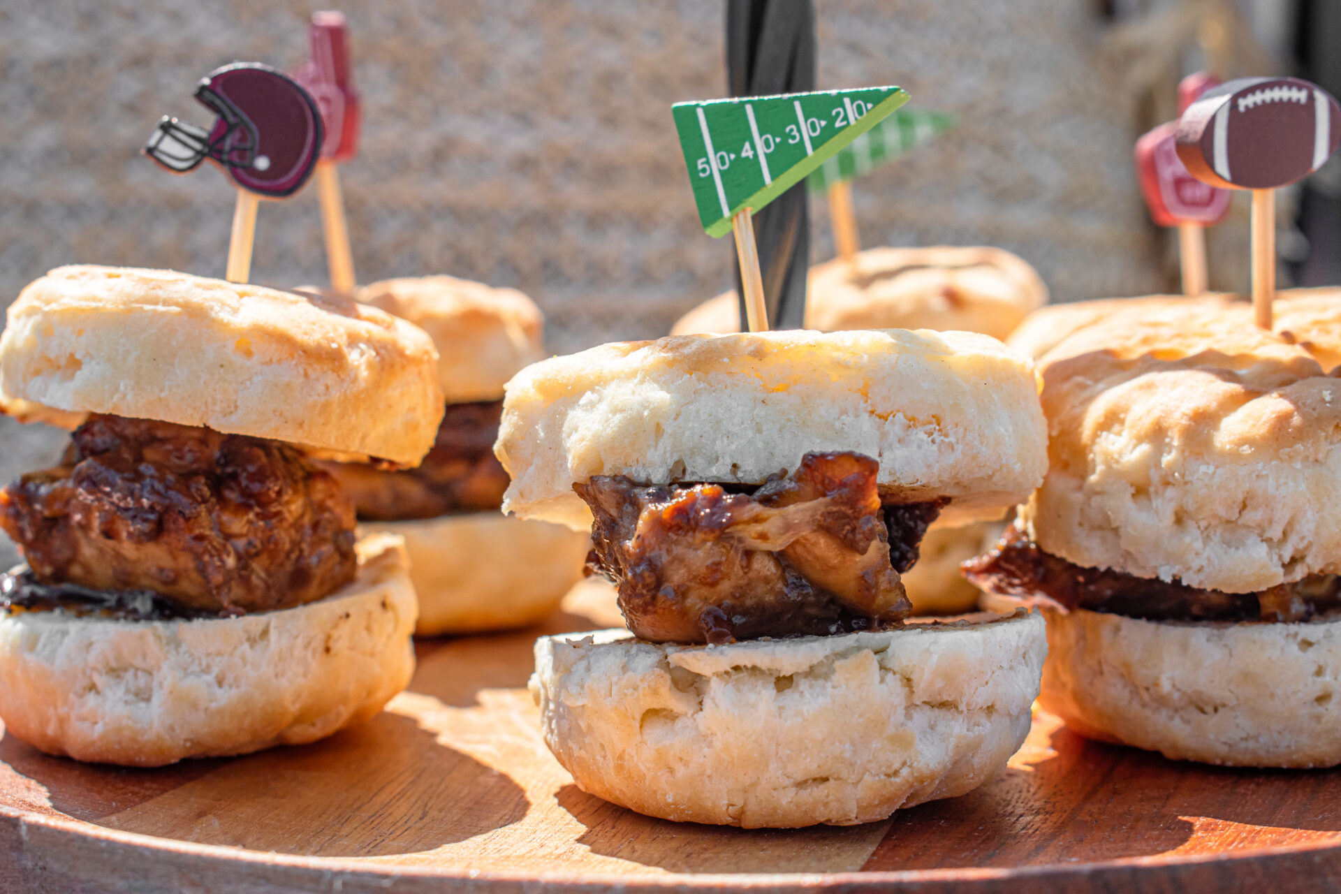ApplebutterChickenSliders Tailgate Furbee