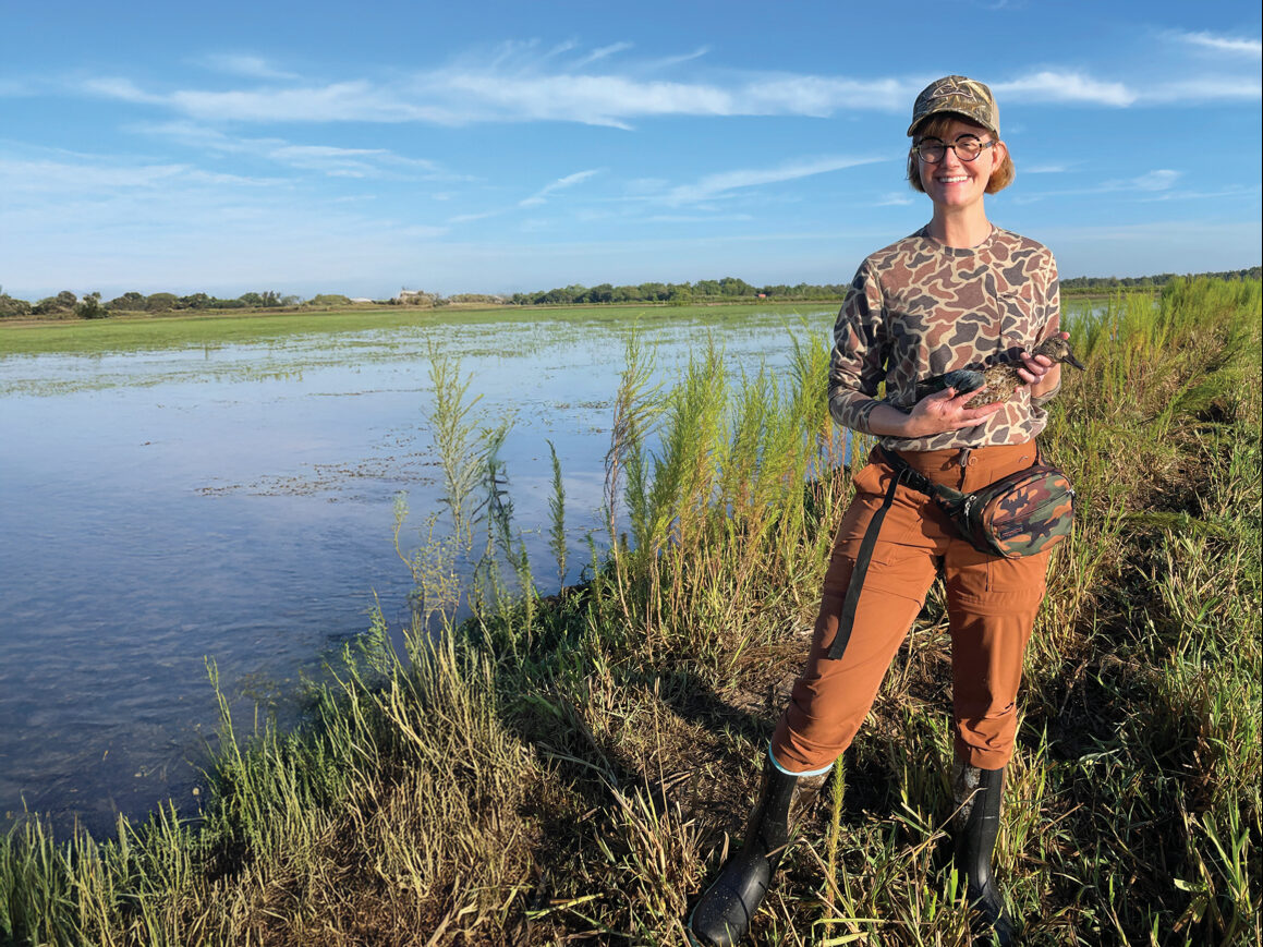 Caroline Hatchett at Duck Camp