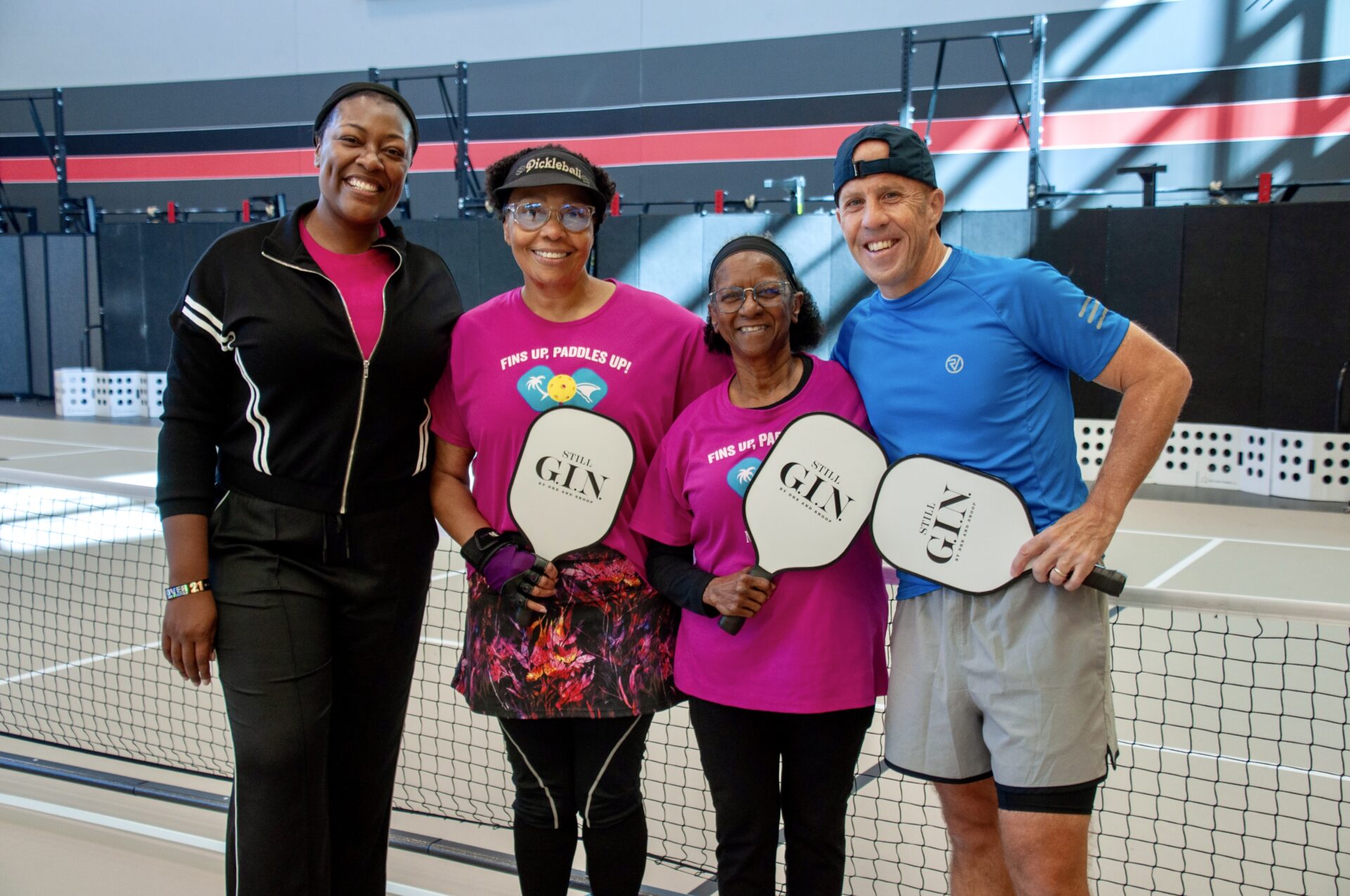 Pickleball Winners Tiffany Derry Tom Foley