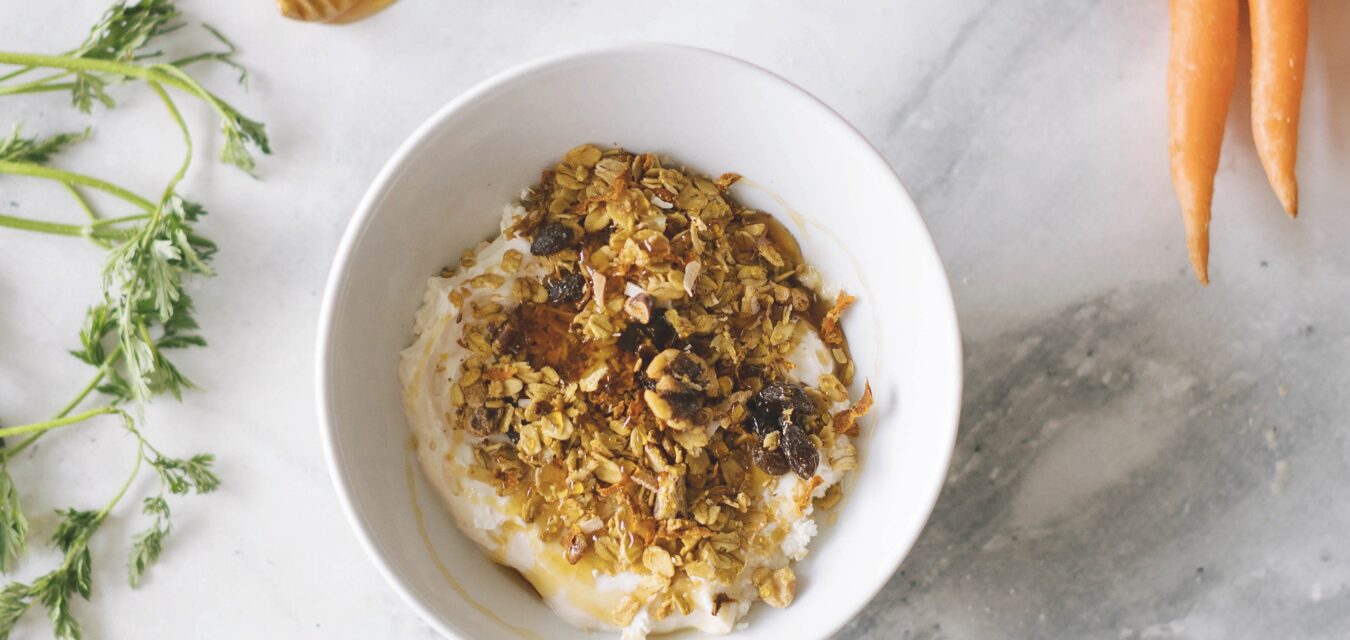 carrot cake granola from Brunch Season