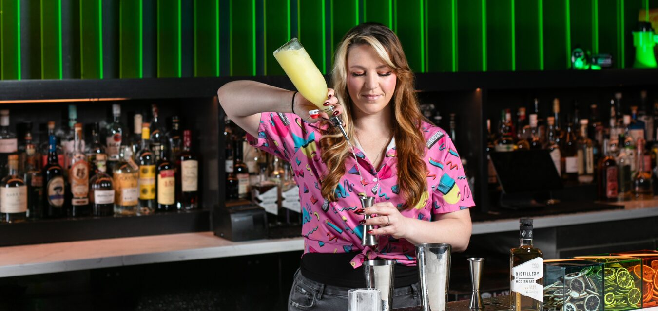 Bar manager Mara Mullen