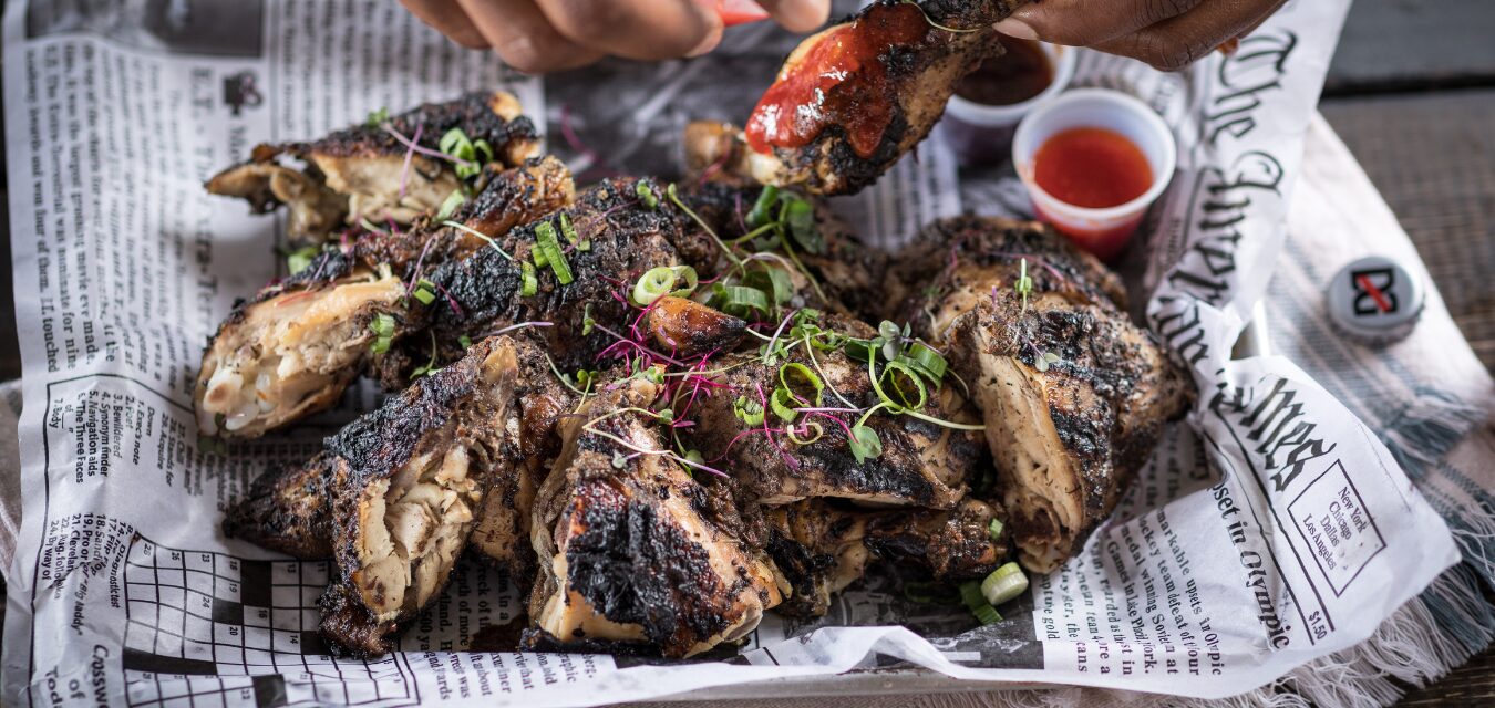 Jamaican-style jerk chicken