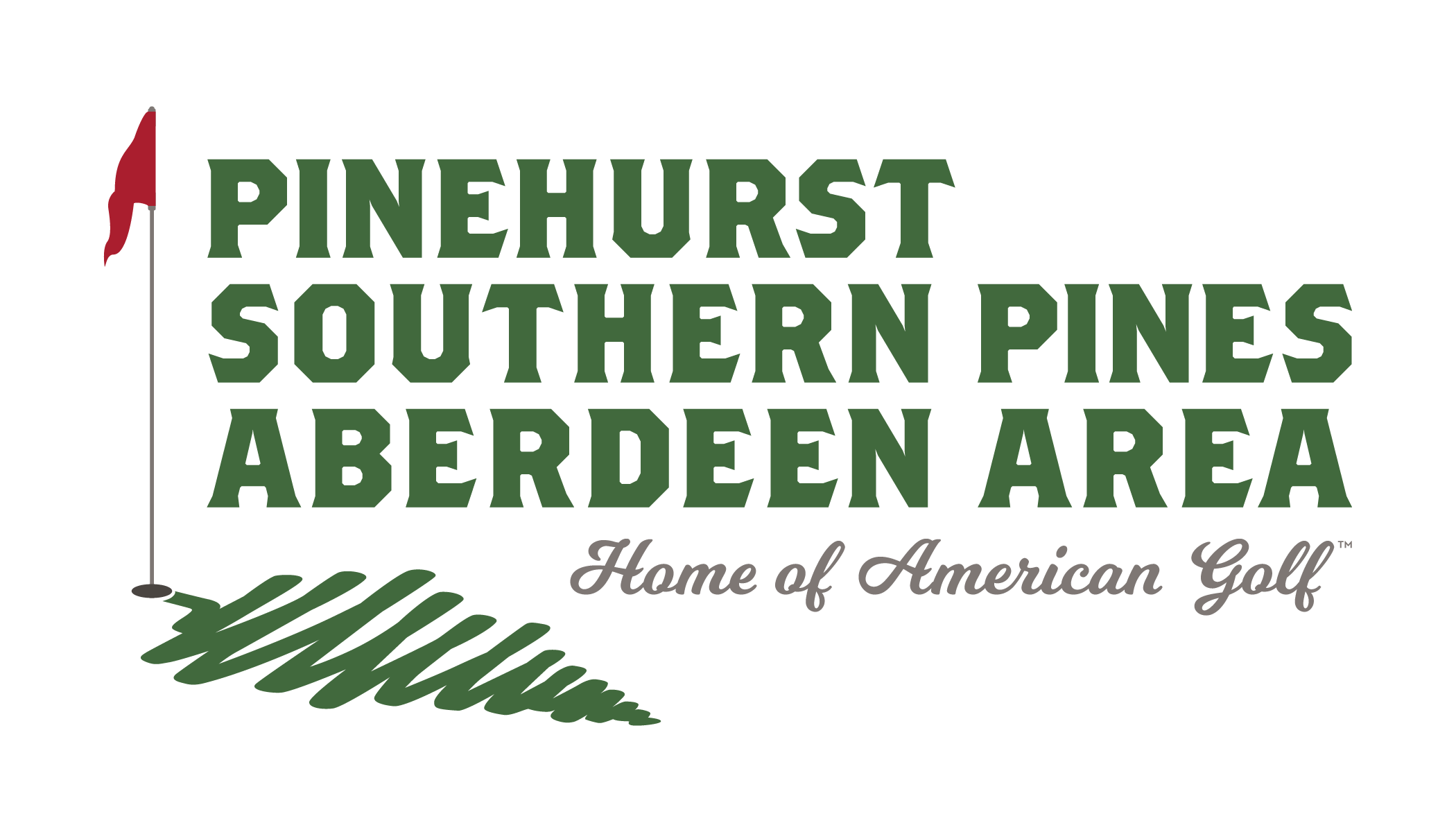 Pinehurst, Southern Pines, Aberdeen CVB Logo
