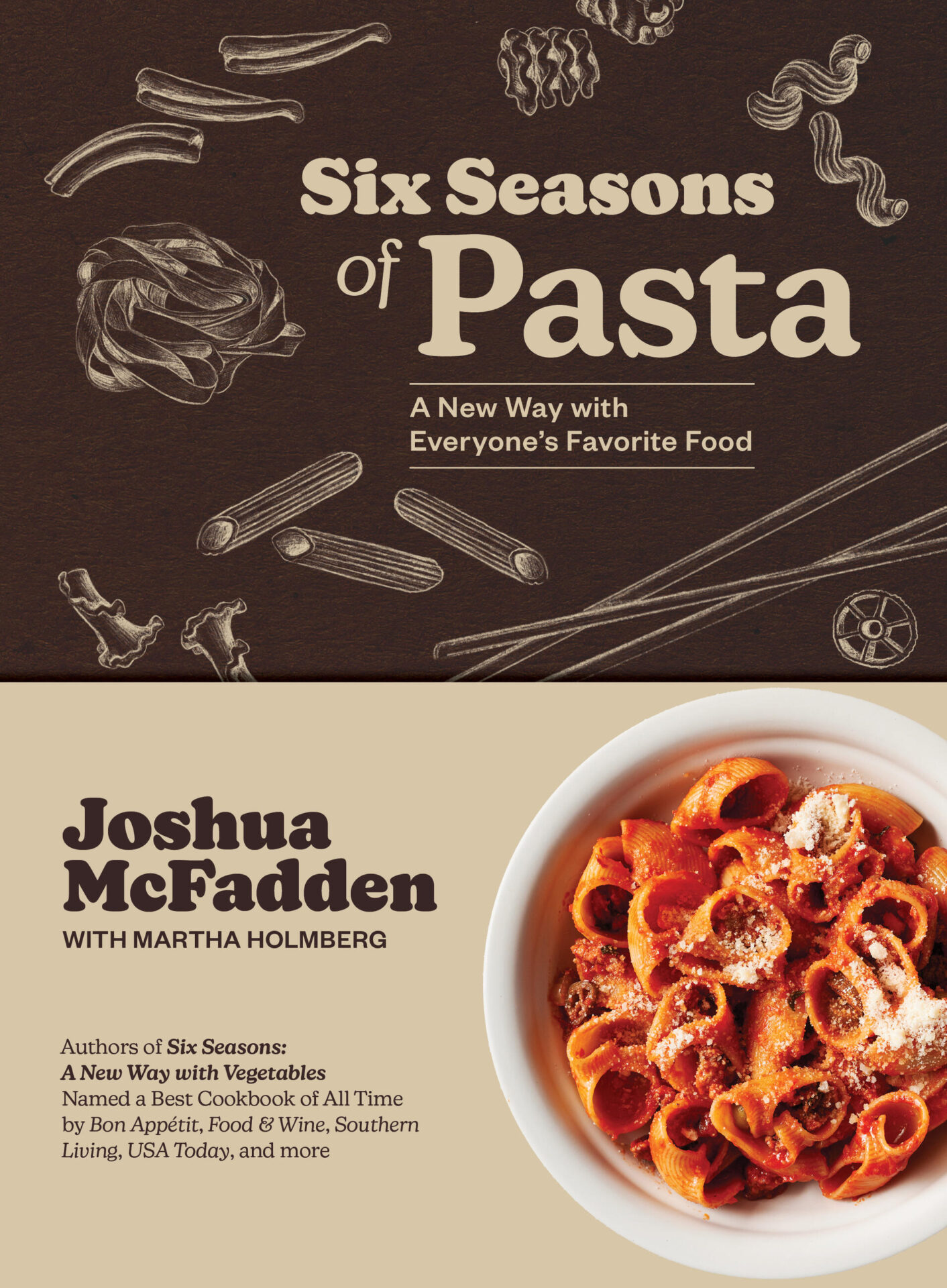 Six Seasons of Pasta cookbook