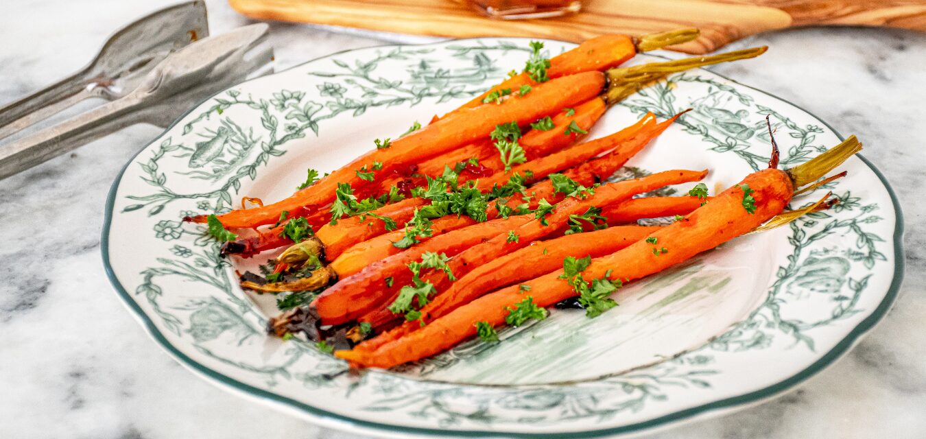 Pepper Jelly Glazed Carrots