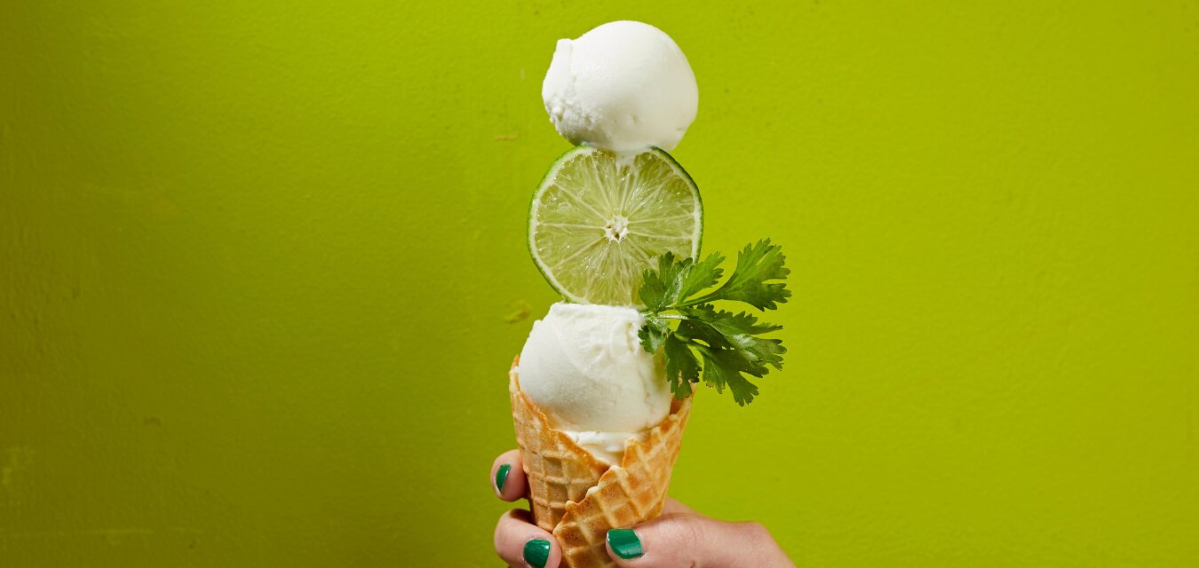 Cilantro Lime Ice Cream