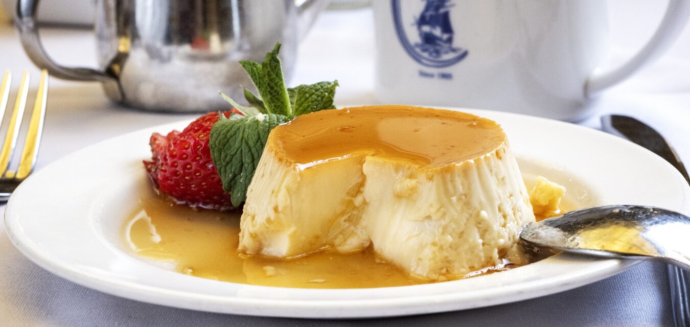 Flan dish image courtesy of Chip Weiner