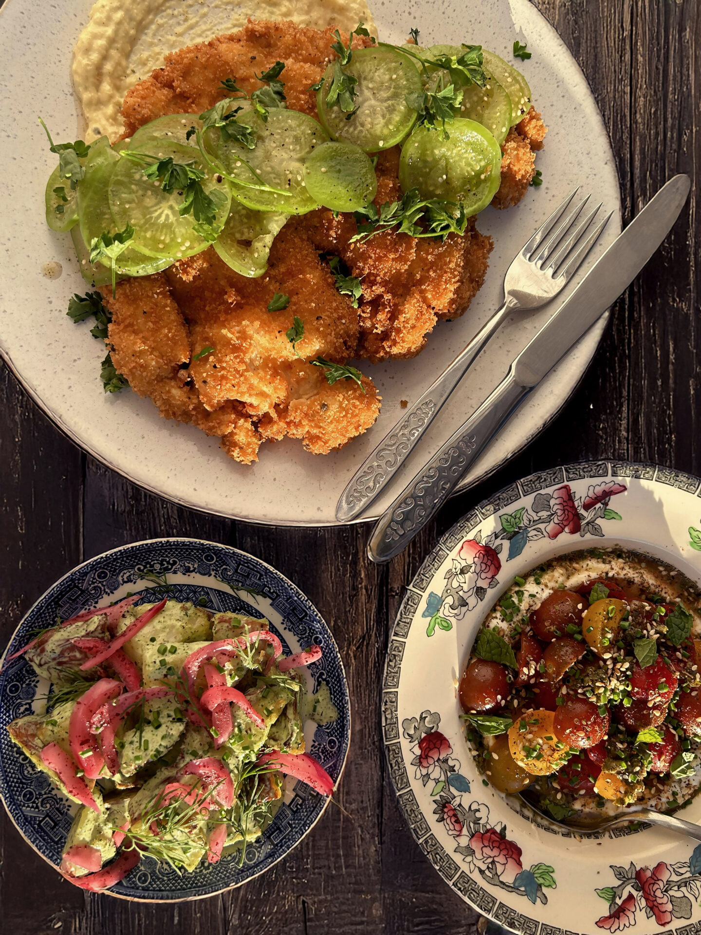 bar food at Alta Marfa in Marfa Texas