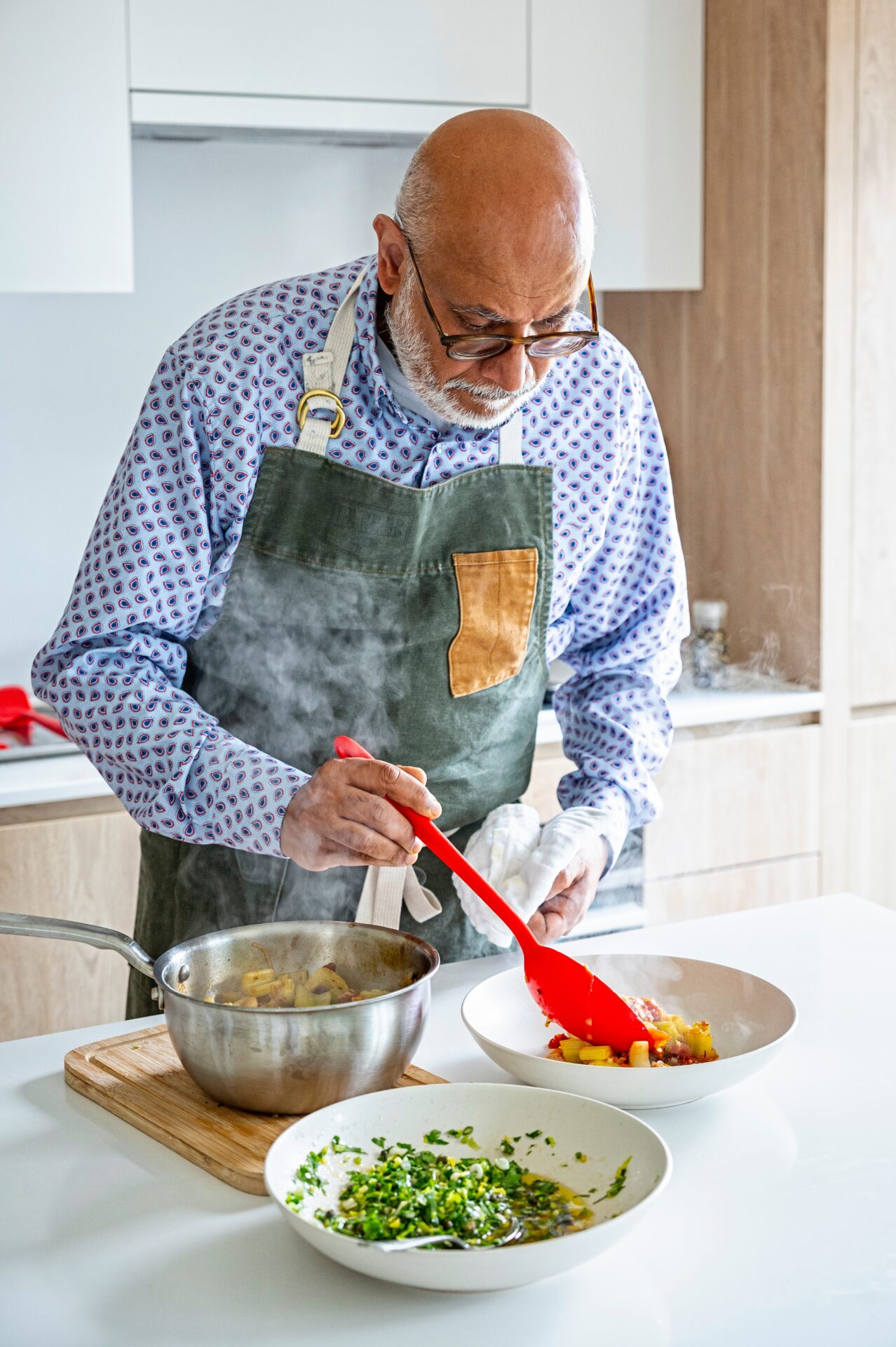 chef vishwesh bhatt Recipe by Vishwesh Bhatt, Image Courtesy of Scott Suchman