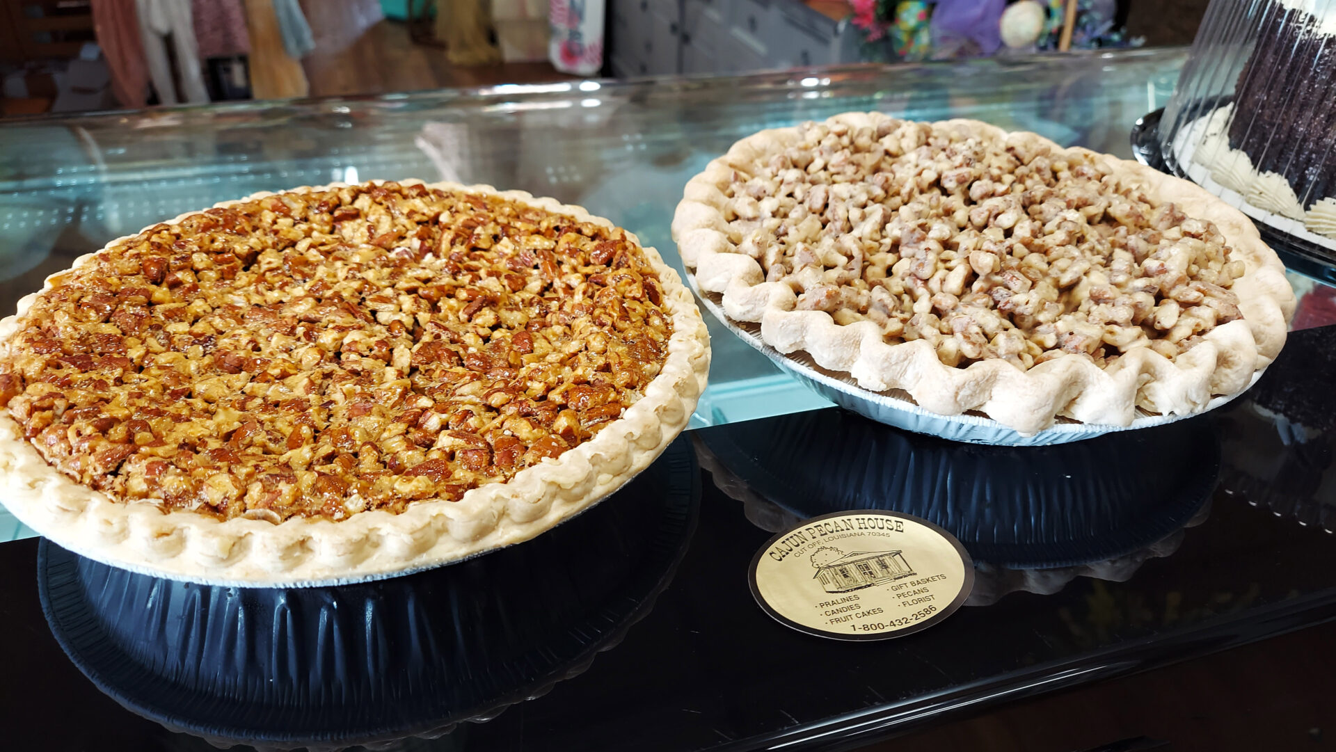 Cajun Pecan House Pecan Pies