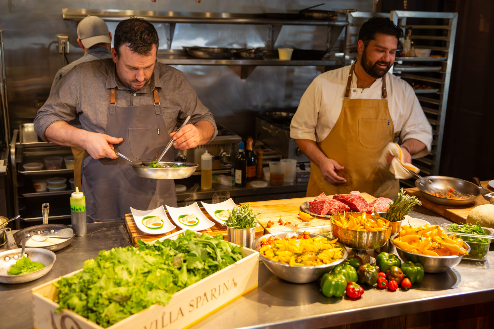 Chefs cooking South Walton Florida