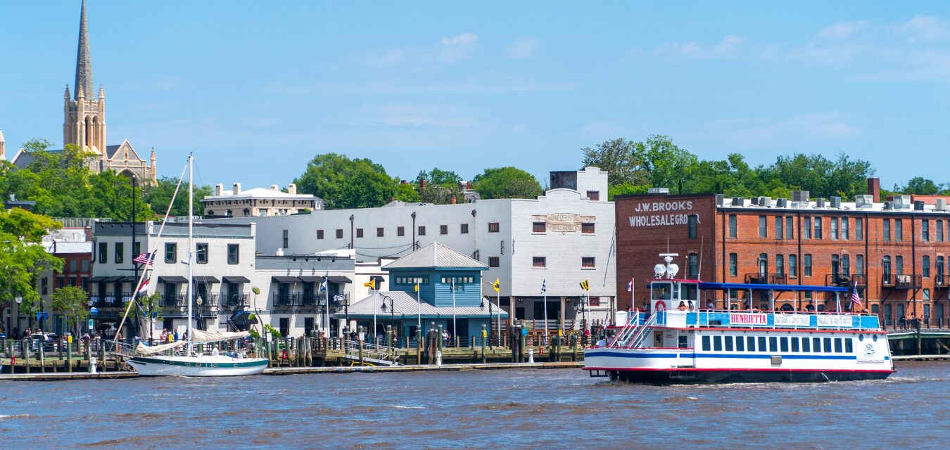 Downtown Wilmington with Henreitta on Cape Fear River image