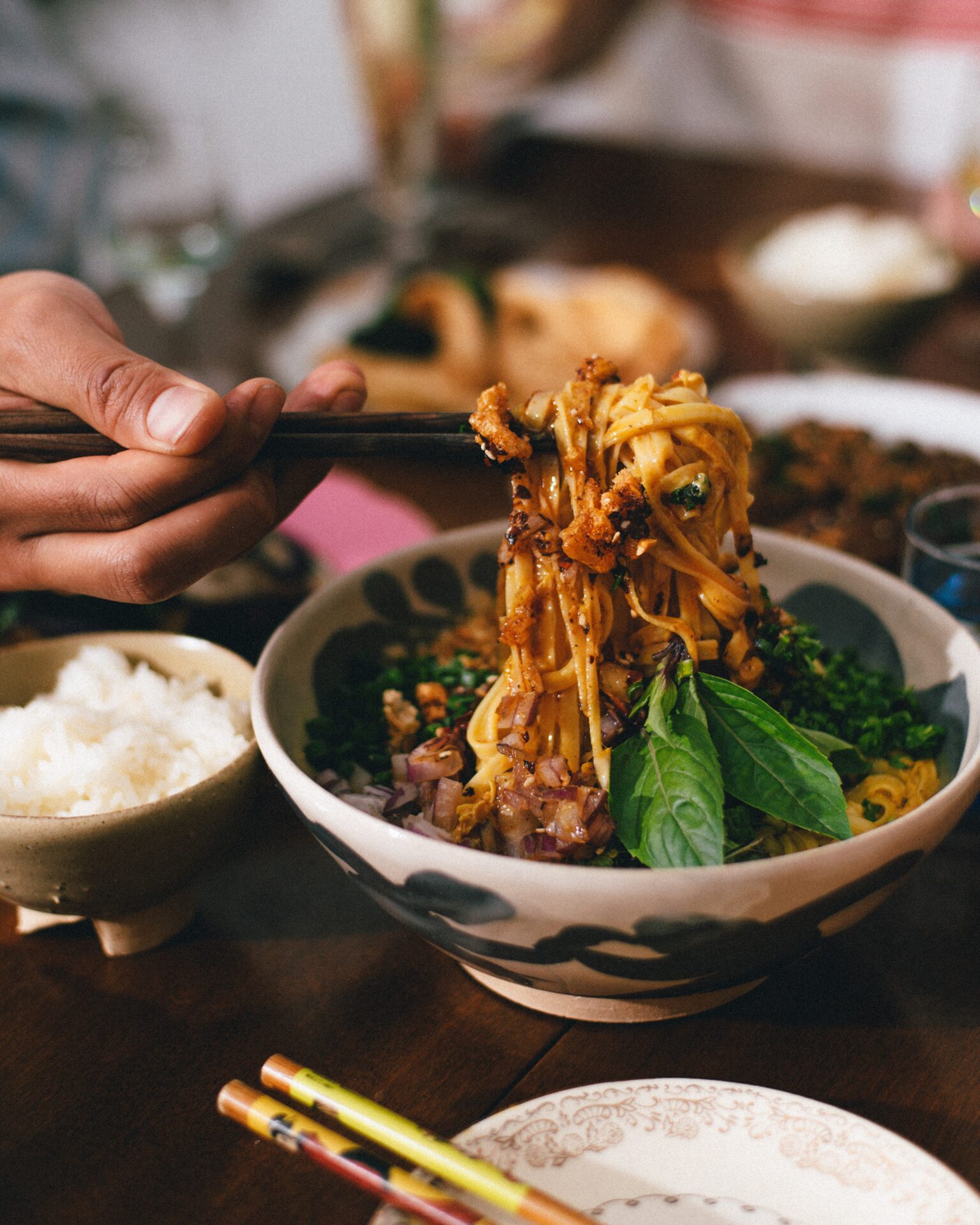 Puma Yu's noodle bowl