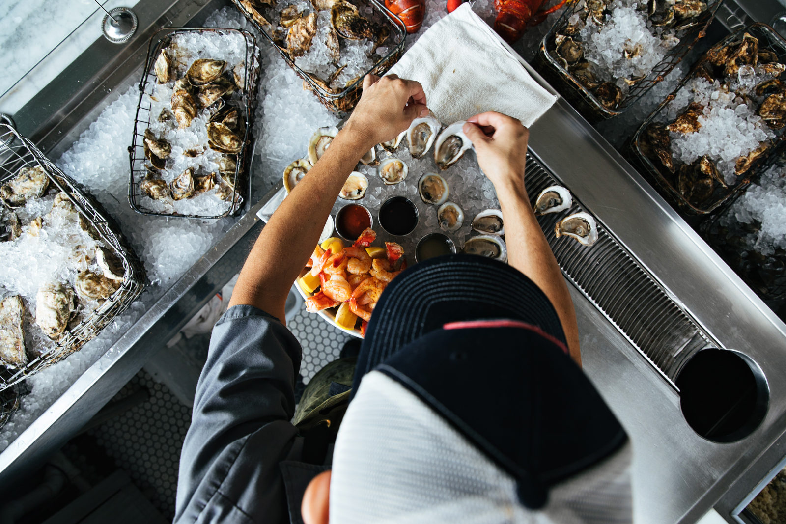 Raw Bar at The Darling Oyster Bar