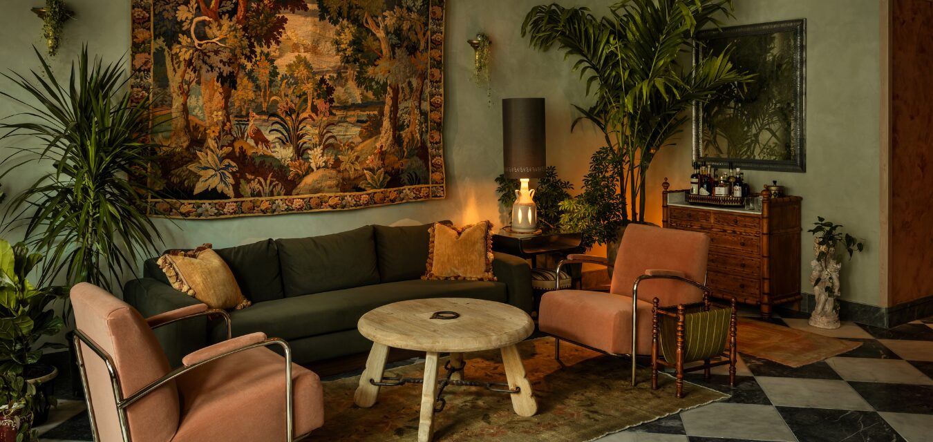 The Nickel Hotel seating area image courtesy of Matthew Williams