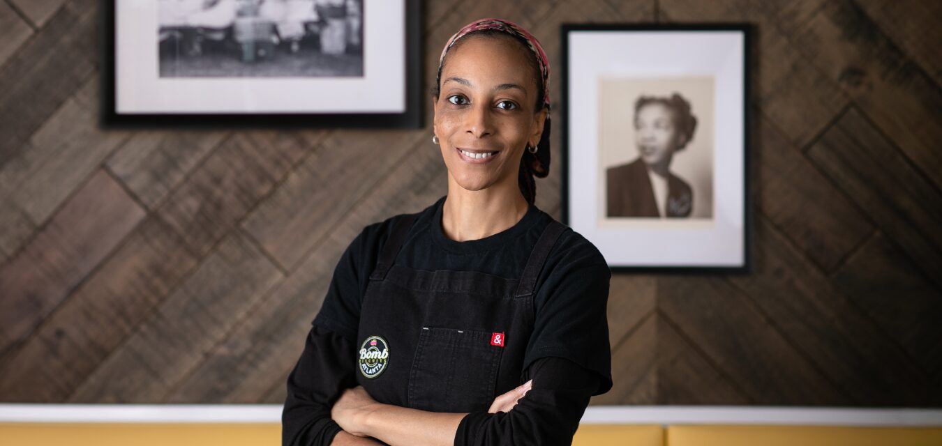 Atlanta Chef Erika Council headshot Image courtesy of Erik Meadows Photography