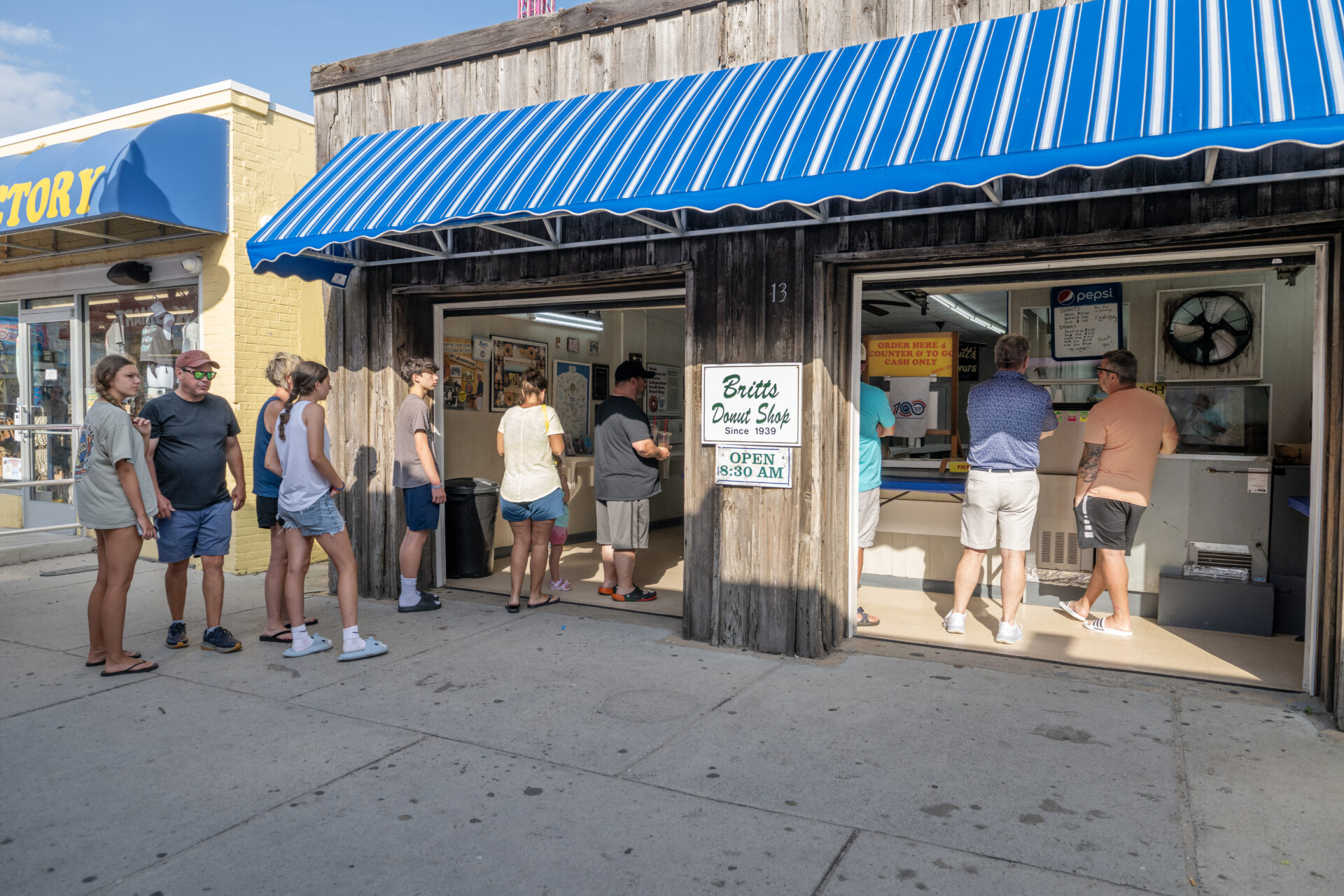 Britts Donut Shop in Wilmington NC