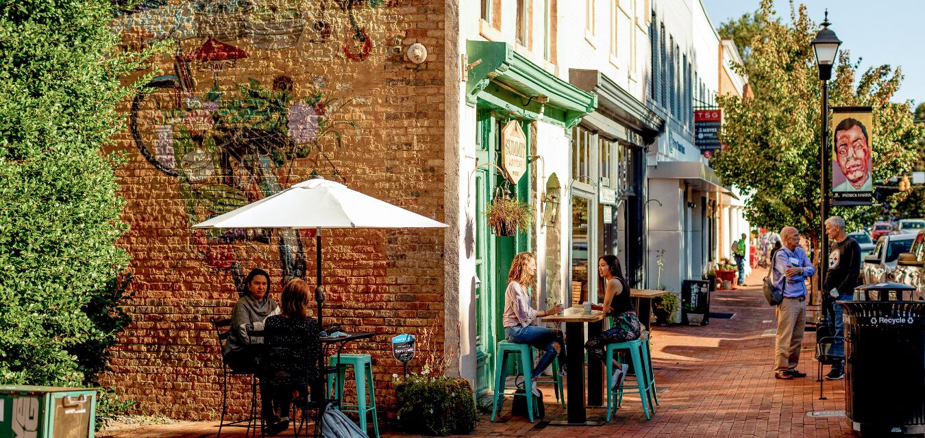 Downtown Davison Main Street in Lake Norman