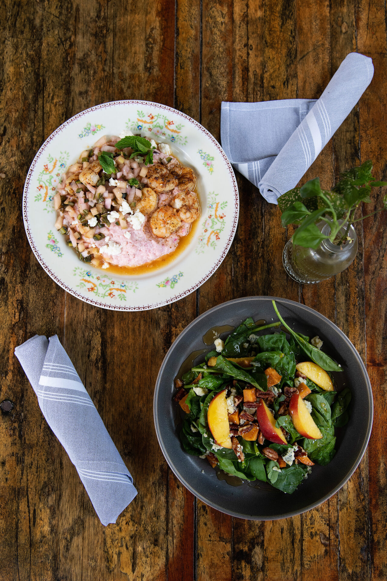 Flordian food dishes in St Augustine Florida