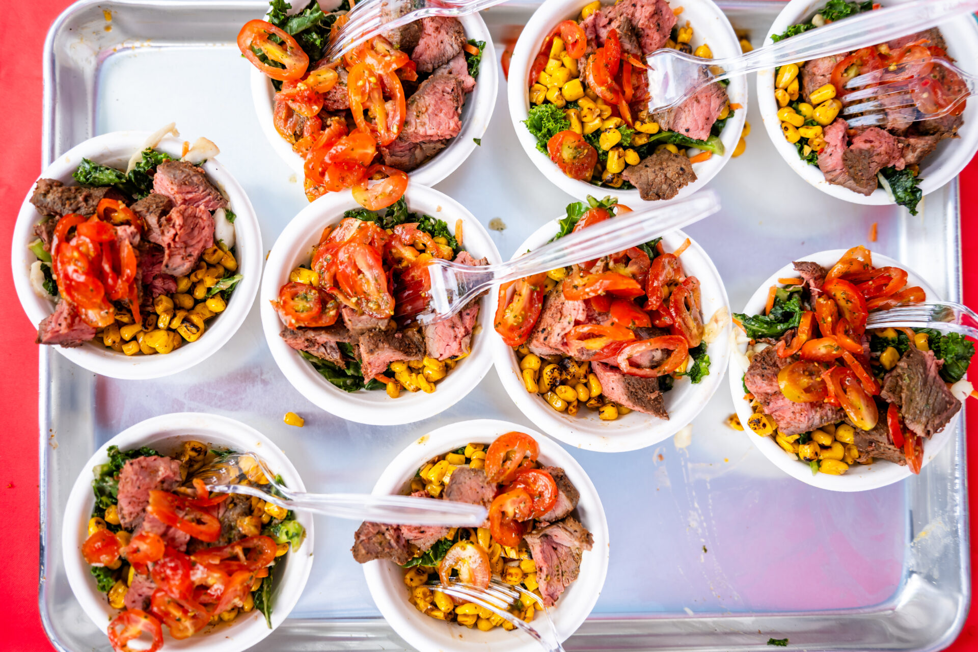 Food at Taste of Alpharetta event Image courtesy of Lauren Liz PHoto