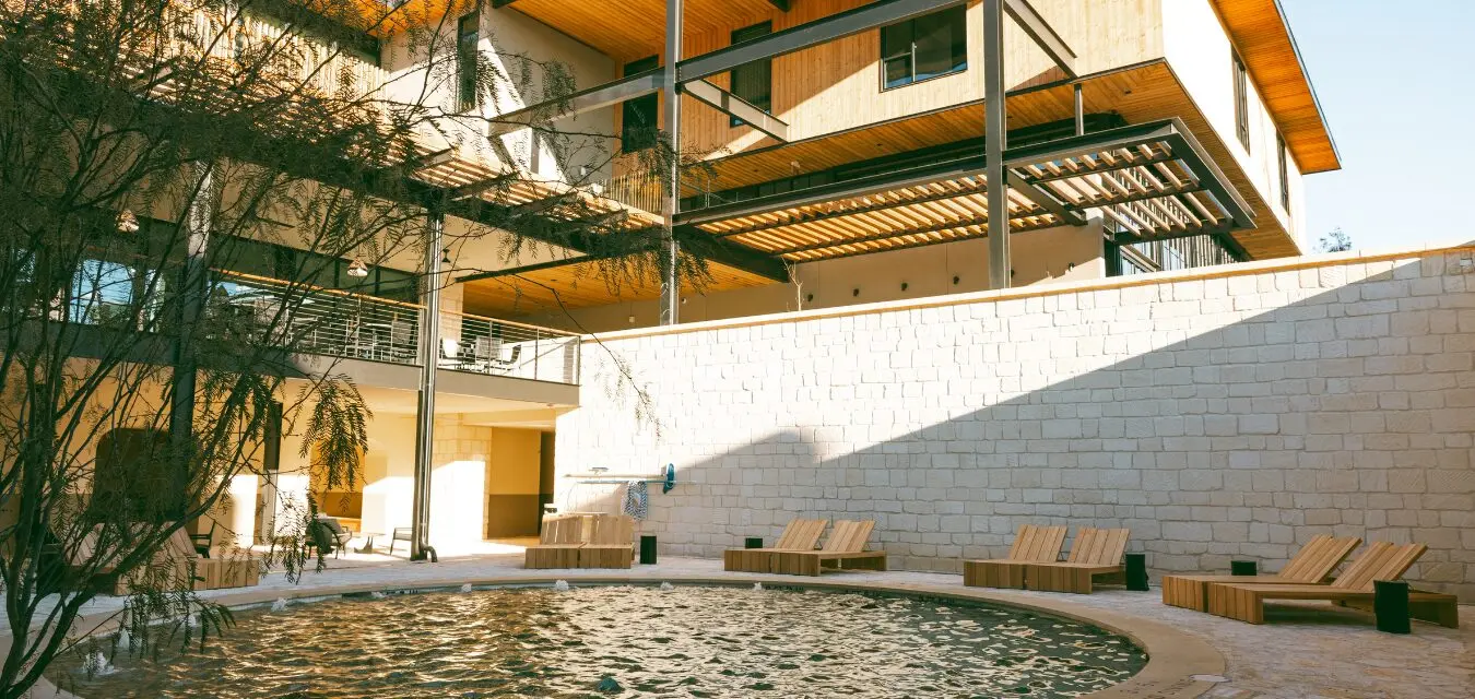 The Albert Hotel Fredericksburg Texas spa