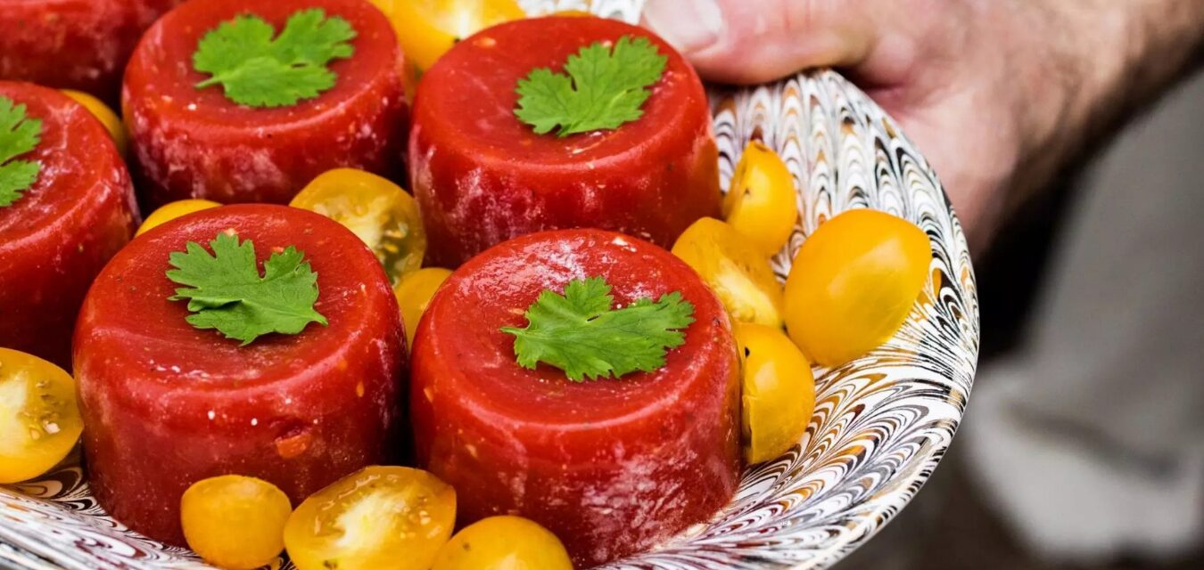 Tomato Aspic Photo by Andrew Cebulka