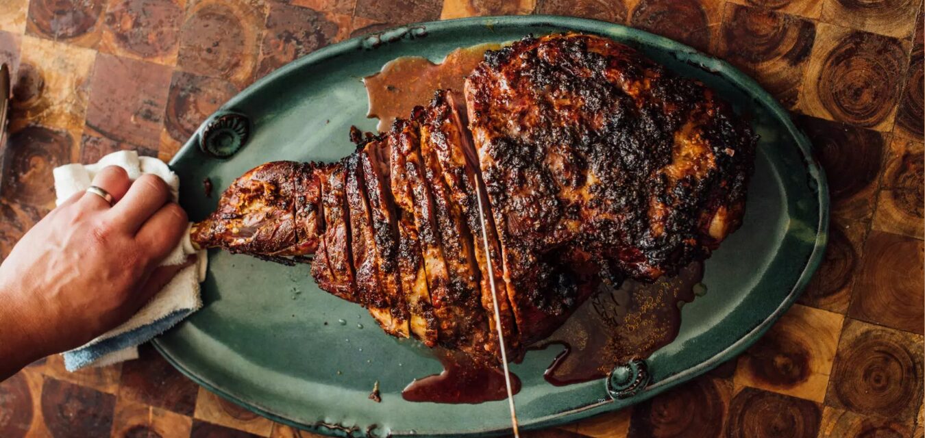 Whole Roasted Leg of Lamb