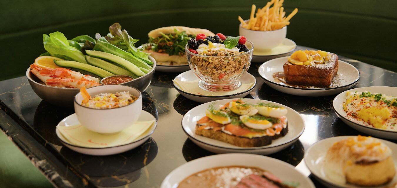 Brunch sampling at Municipal Grand