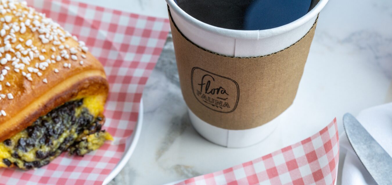 Flora and Fauna pastry and coffee