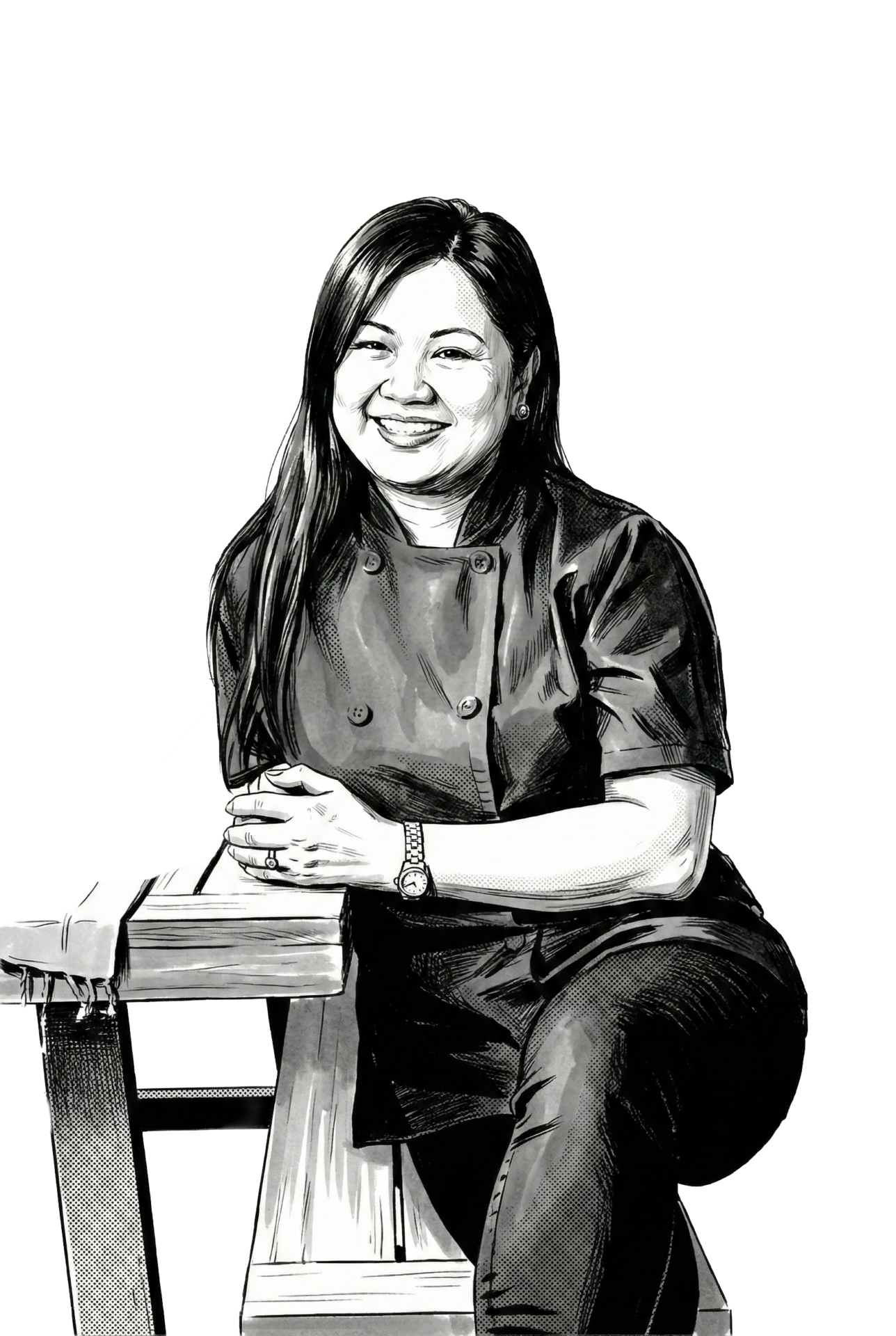 Mia Orino illustrated portrait