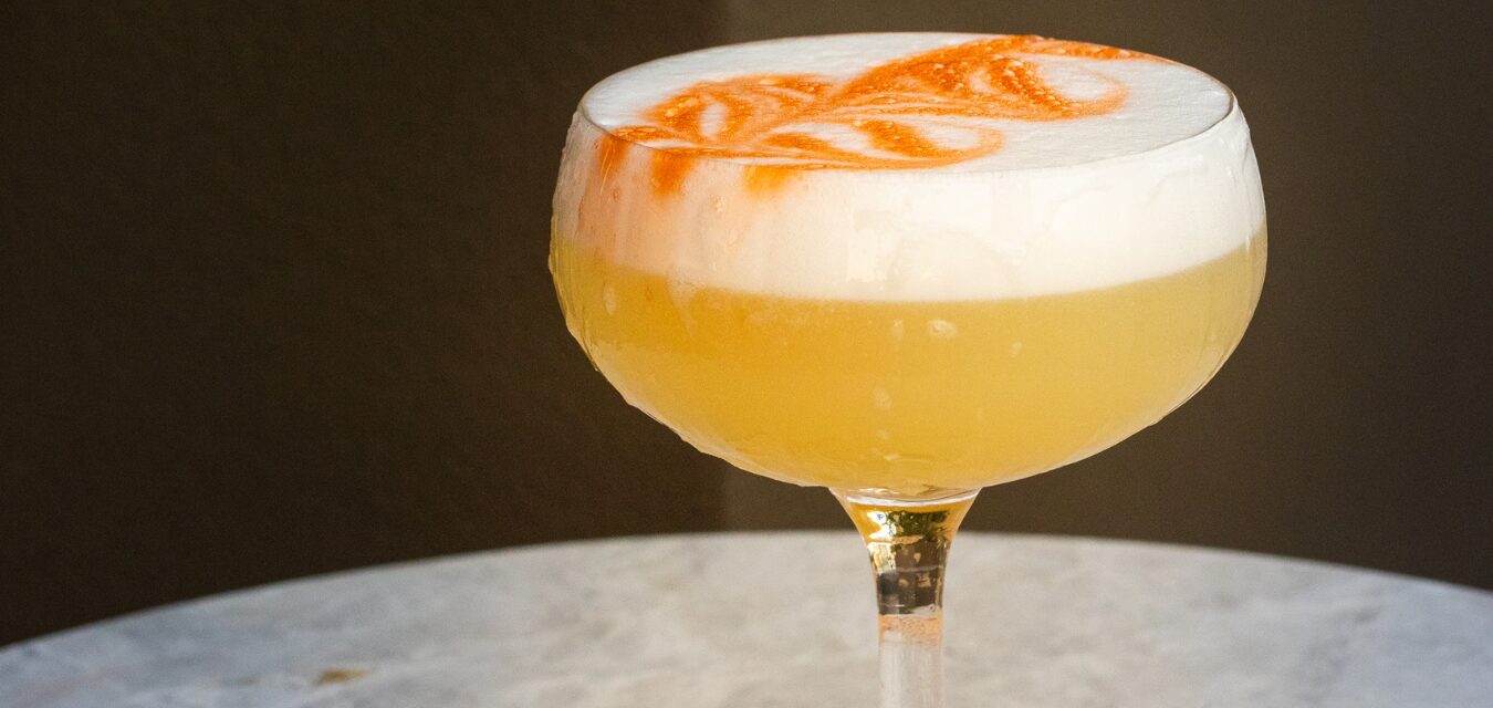 Pisco sour from Maru in Tampa cocktail recipe image