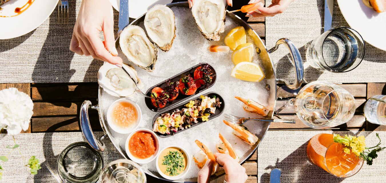 Seafood Platter at The Ivy Hotel