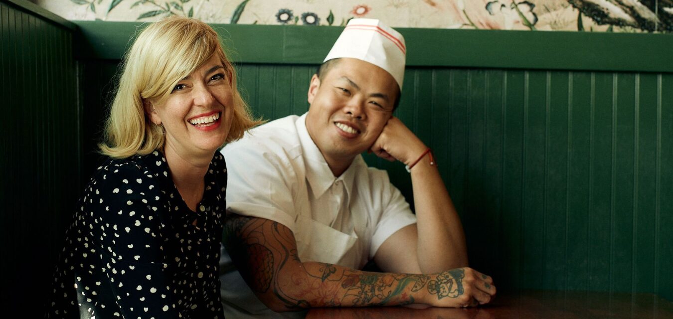 Shuai and Corrie Wang Image courtesy of Sully Sullivan