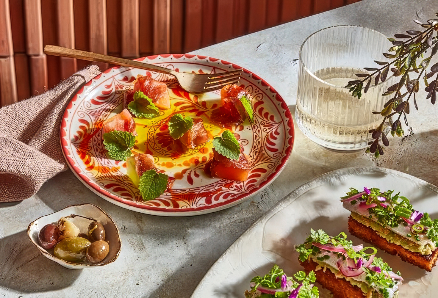 Sixty DC food dishes