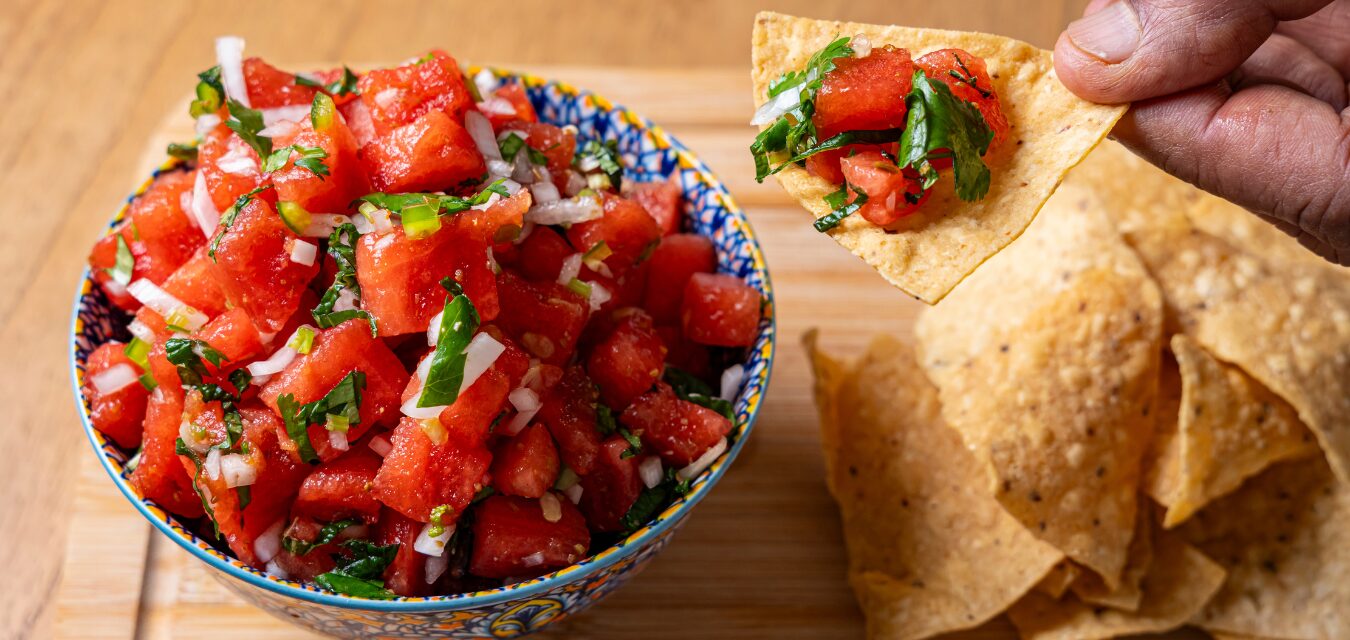 watermelon pico de gallo