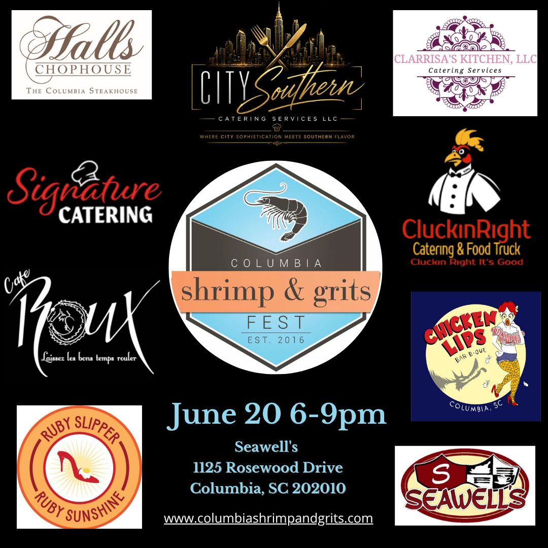 Columbia Shrimp and Grits participating restaurants