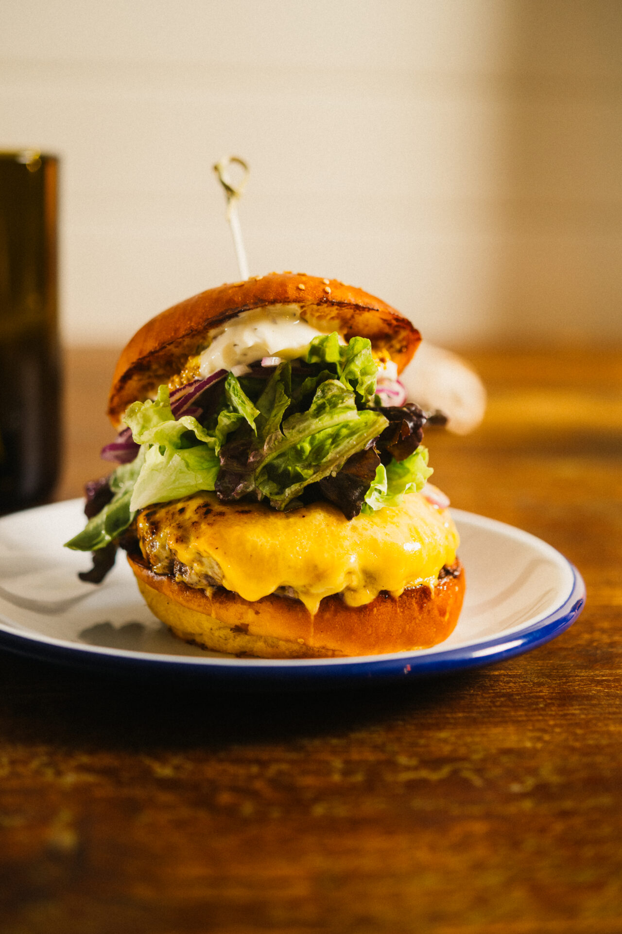 Five Mile Eatery Co Op Burger