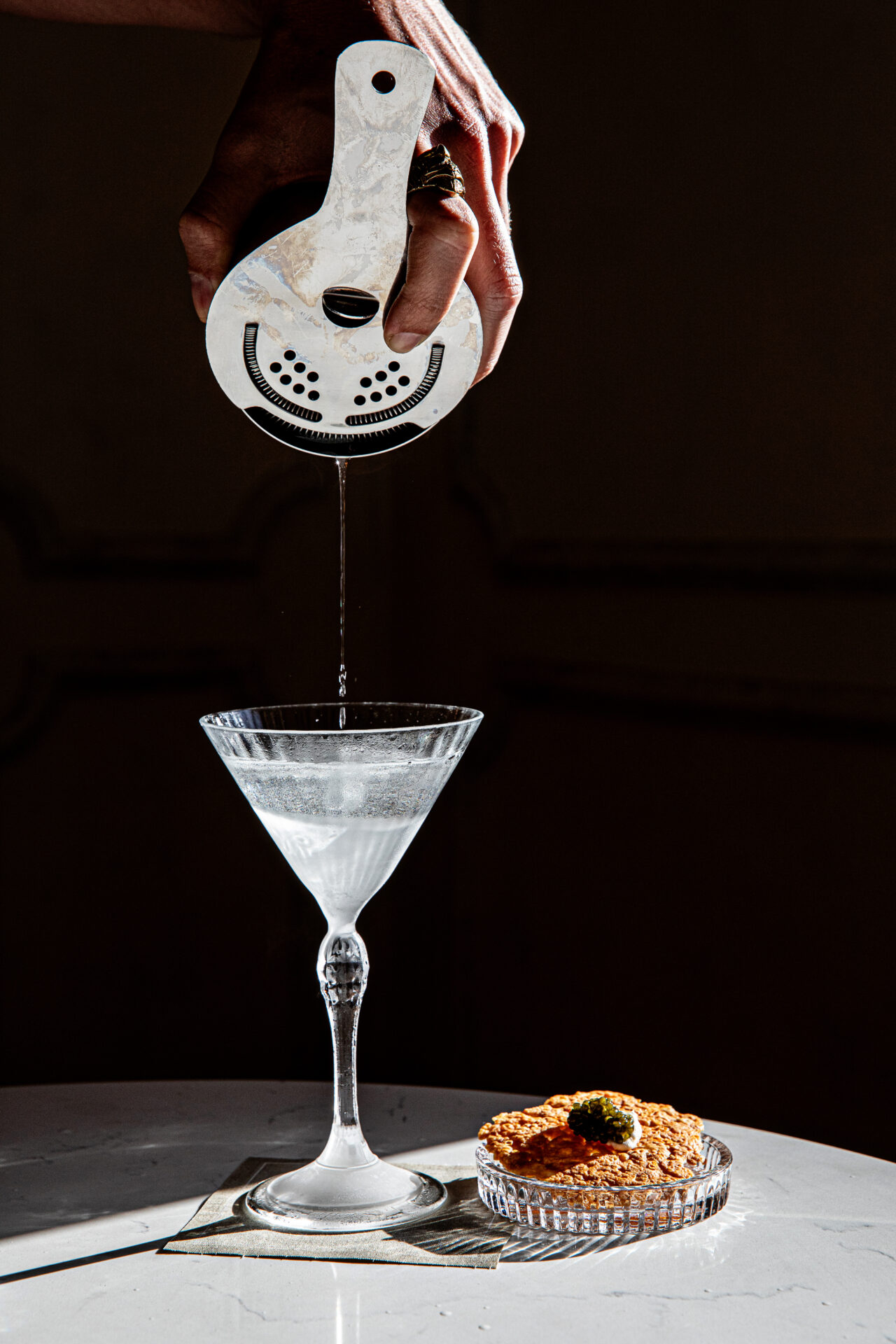 La Cave Martini de Luxe Image courtesy Andrew Cebulka