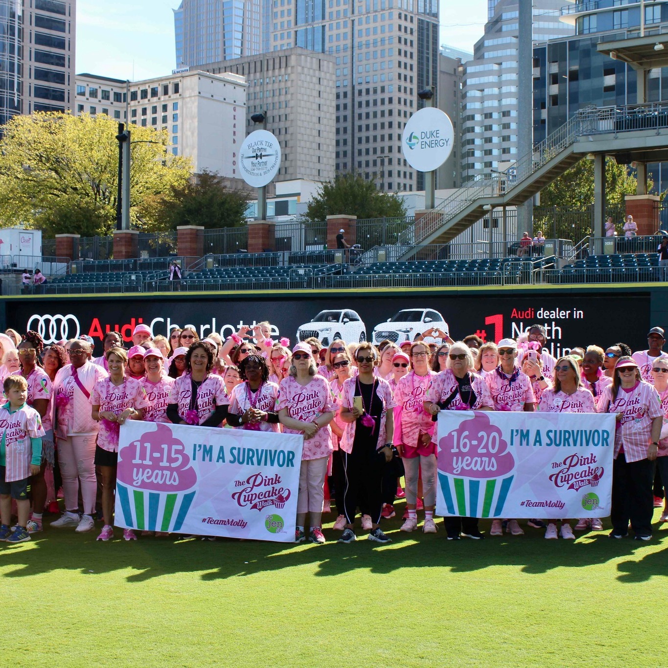 Pink Cupcake Walk in Charlotte particpant photo