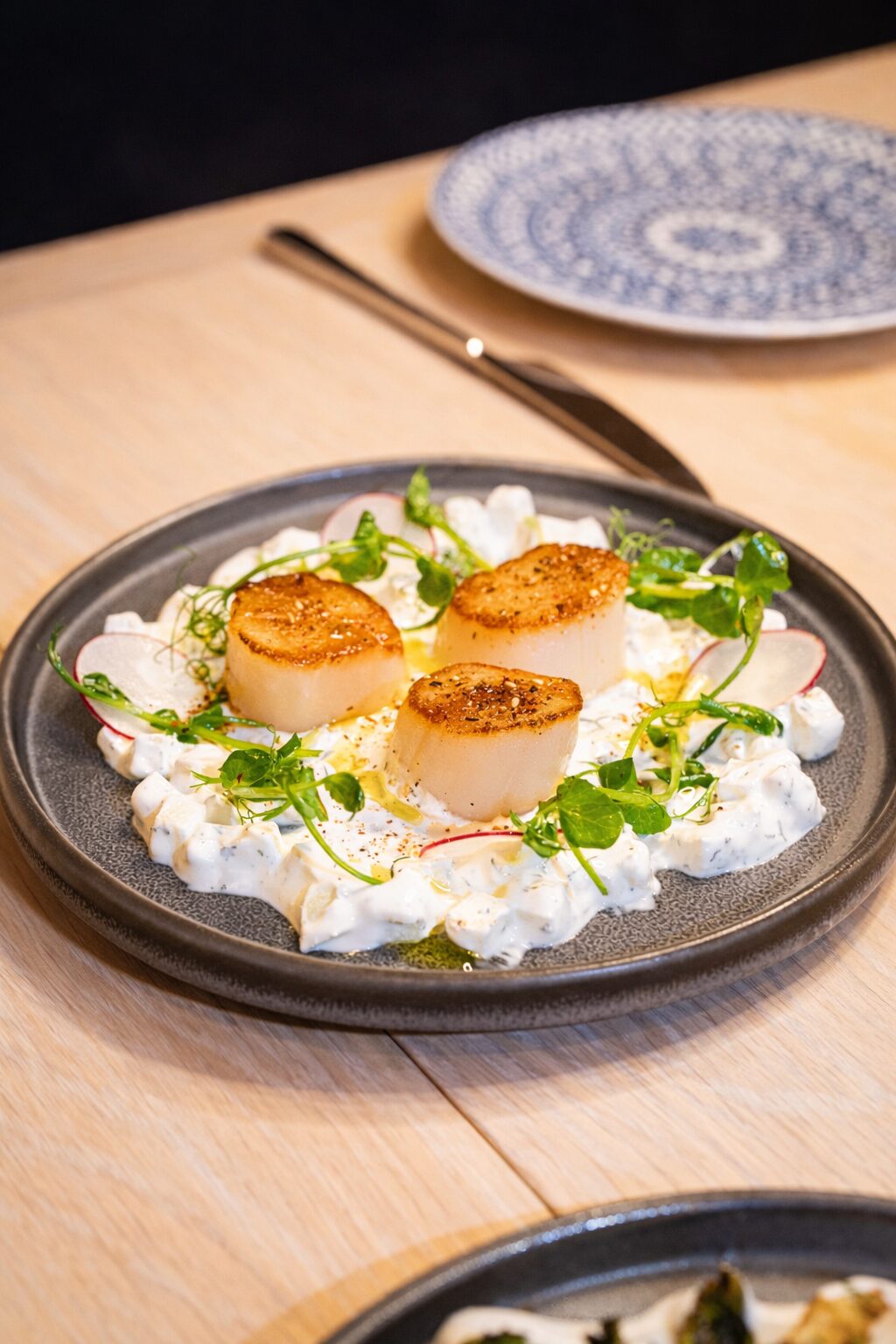 Scallops at Zatinya