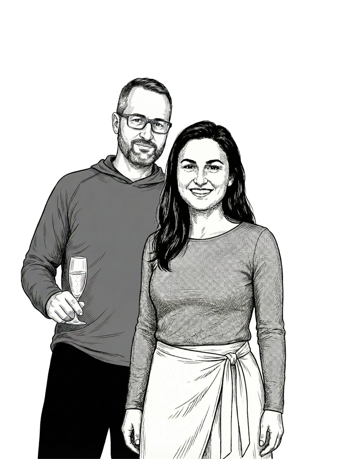 Natalie Scott and Eric Hatsel